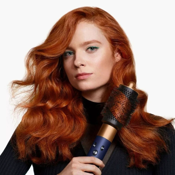 Стайлер для волосся Dyson HS08  (Airwrap I.D. Straight+Wavy T1/T2 EU/TR/ZA/EG Prussian Blue/Rich Copper)