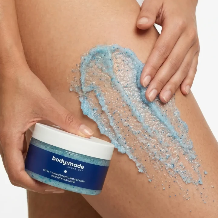 Скраб охолоджувальний з антицелюліютним ефектом BodyMade (300 г)