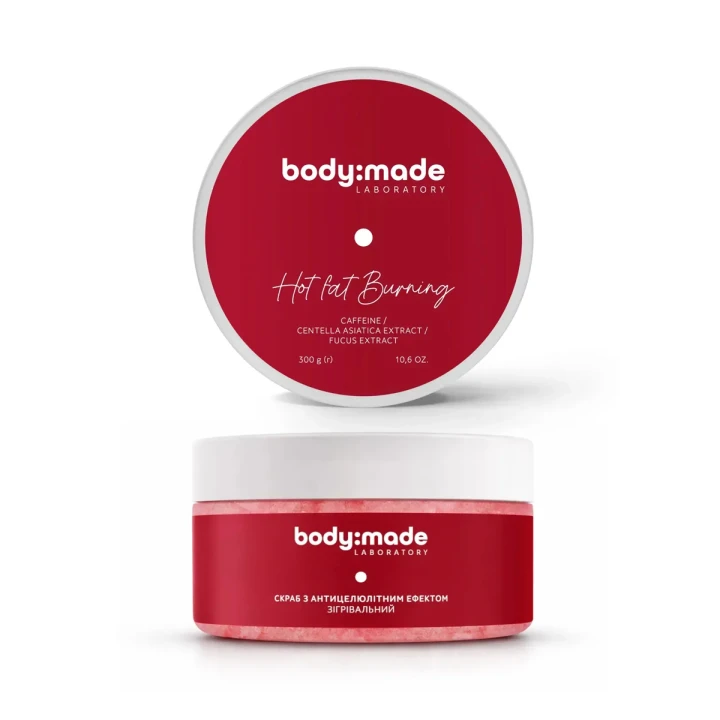Скраб зігрівальний з антицелюліютним ефектом BodyMade (300 г)