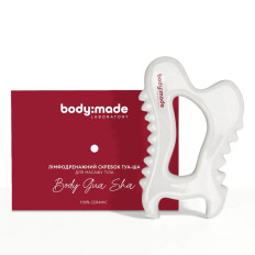 Скребок гуа-ша для массажа тела BodyMade (лимфодренажный 1 шт.)