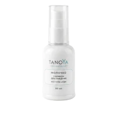 Очищающее молочко для всех типов кожи TANOYA Косметолог (с шелком 50 мл)