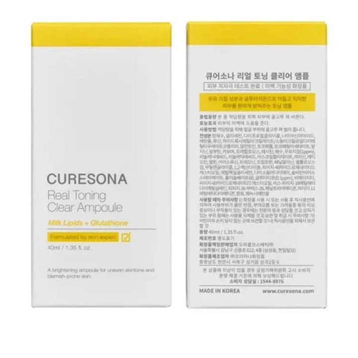 Сыворотка тонизирующая для лица Curesona by Dr. Oracle (Real Toning Clear Ampoule 40 мл)