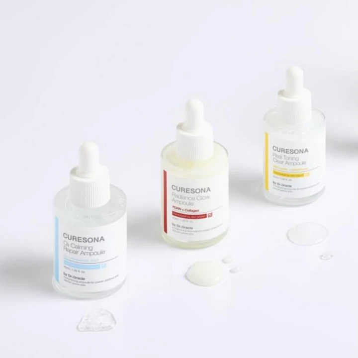 Сыворотка тонизирующая для лица Curesona by Dr. Oracle (Real Toning Clear Ampoule 40 мл)