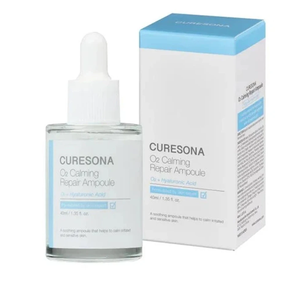 Сыворотка для успокоения и обновления кожи Curesona by Dr. Oracle (O2 Calming Repair Ampoule 40 мл)
