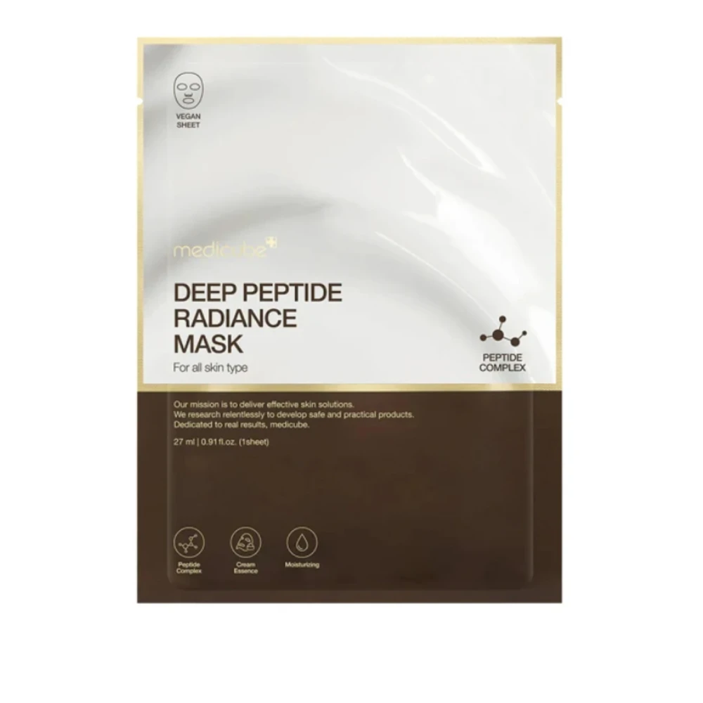 Маска кремовая регенерирующая тканевая Medicube (Deep Peptide Radiance с пептидами 1 шт. 27 мл)