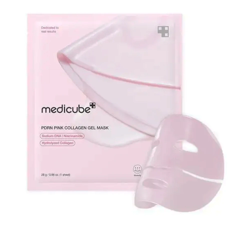 Маска гидрогелевая Medicube (PDRN Pink Collagen Gel Mask с полинуклеотидами и коллагеном 1 шт. 28 г)