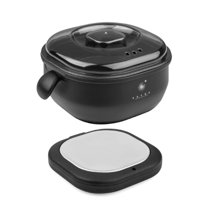 Воскоплав баночный для воска Bucos (Silicone Edition SL-400 Black 100W 400 мл)