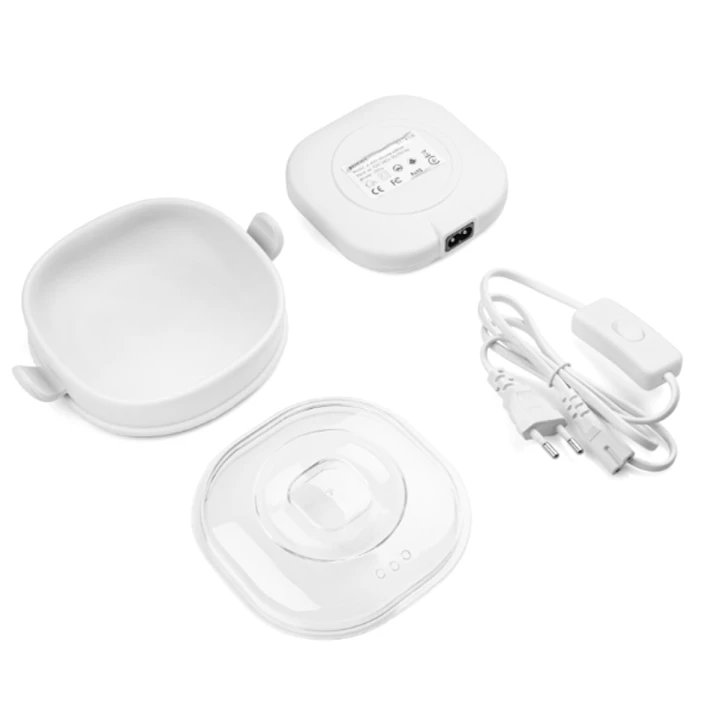 Воскоплав баночный для воска Bucos (Silicone Edition SL-400 White 100W 400 мл)
