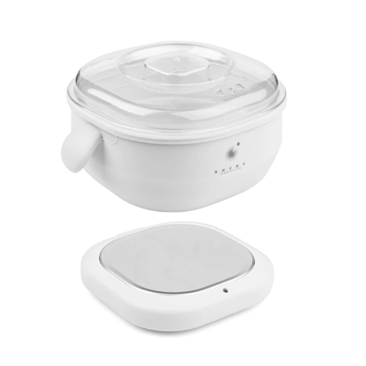 Воскоплав баночный для воска Bucos (Silicone Edition SL-400 White 100W 400 мл)