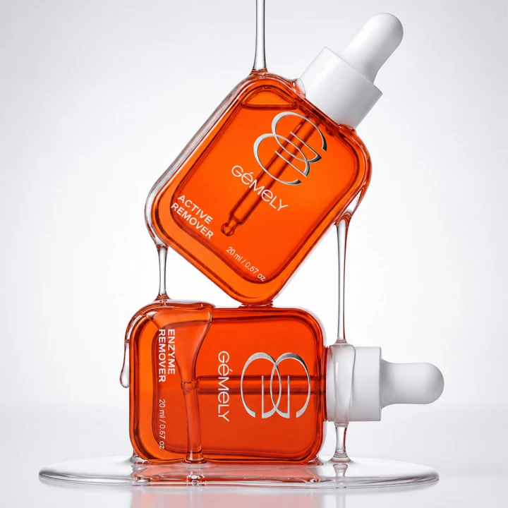 Ремувер для зняття кутикули Gemely (Enzyme Remover м'якої дії 20 мл)