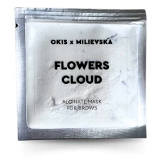 Маска альгінатна для брів OKIS (брови) (Flowers Cloud 5 шт)