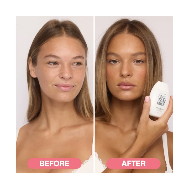 Молочко автозасмага для обличчя Bali body (Face Tan Milk 50 мл)