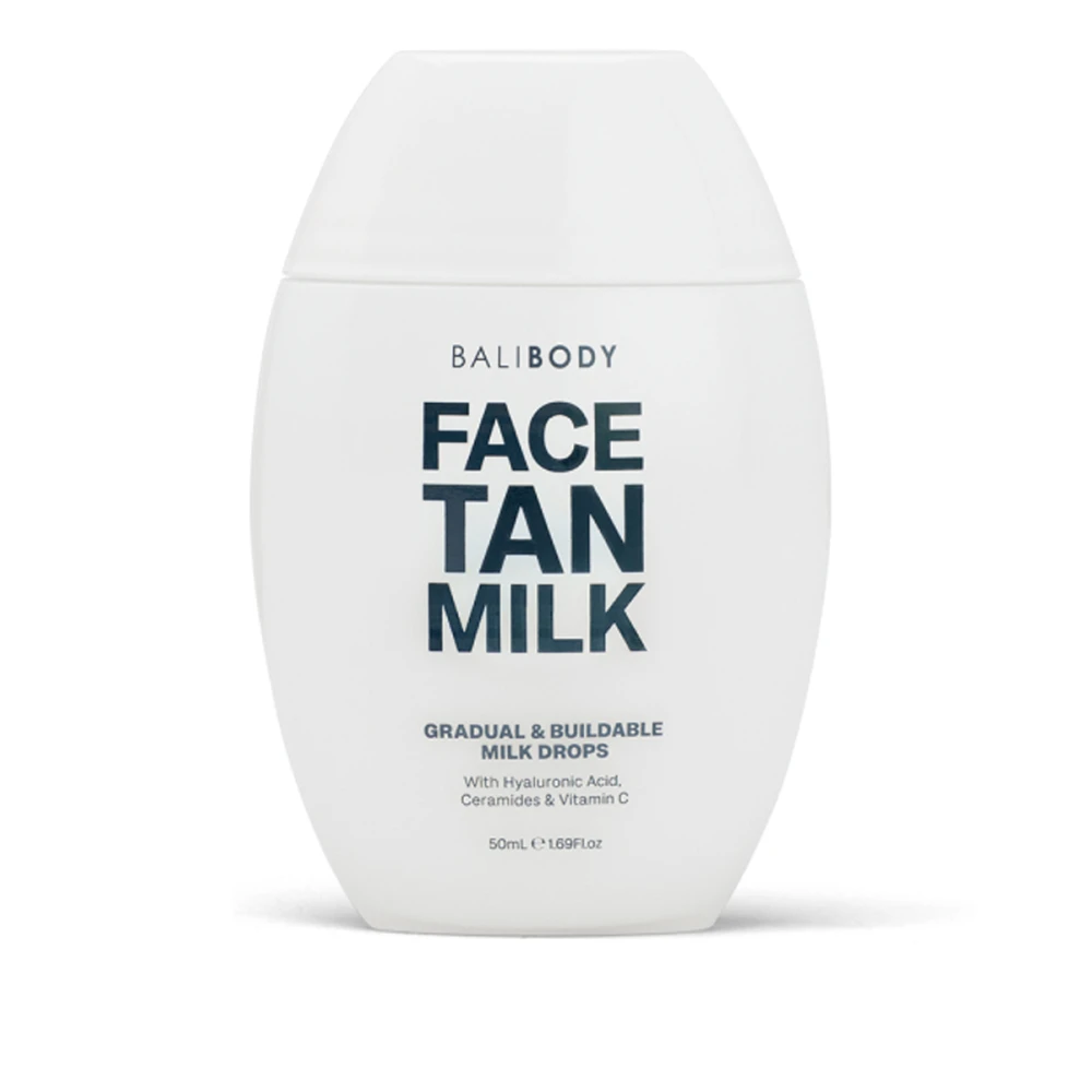 Молочко автозасмага для обличчя Bali body (Face Tan Milk 50 мл)