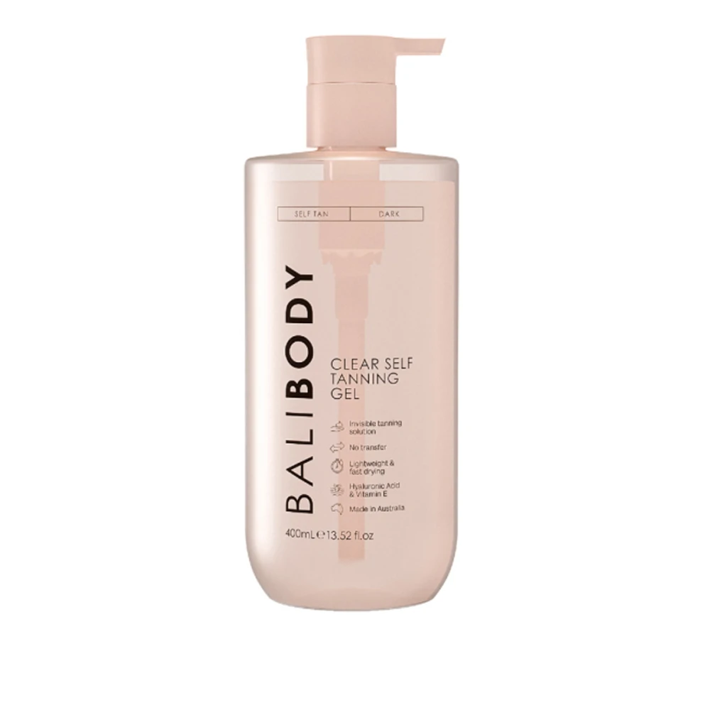 Гель-автозасмага для тіла Bali body (Self Tanning Gel Clear 400 мл)