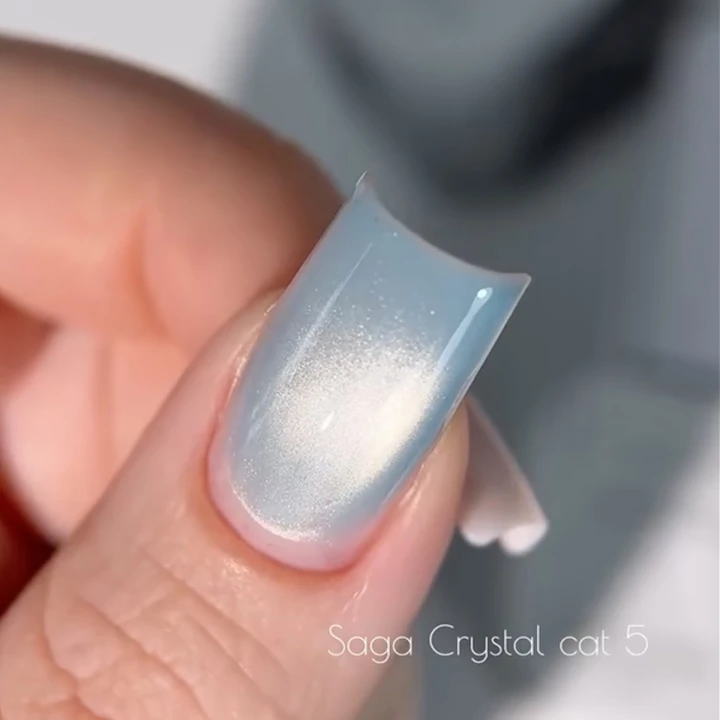 Гель-лак котяче око Saga 10 мл (Crystal Cat 05)