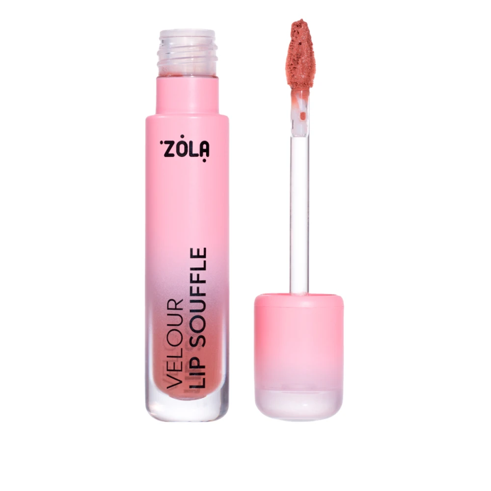 Помада для губ Zola (Matte Lipstick Velour Lip Souffle 04 Nude Haze)