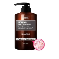 Шампунь відновлюючий Kundal  (Honey & Macadamia Cherry Blossom 500 мл)