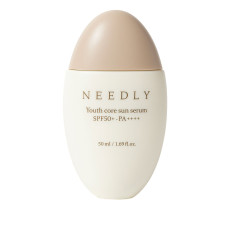 Крем-сыворотка тройного действия солнцезащитная Needly (Youth Core Sun Serum SPF 50+ PA++++)