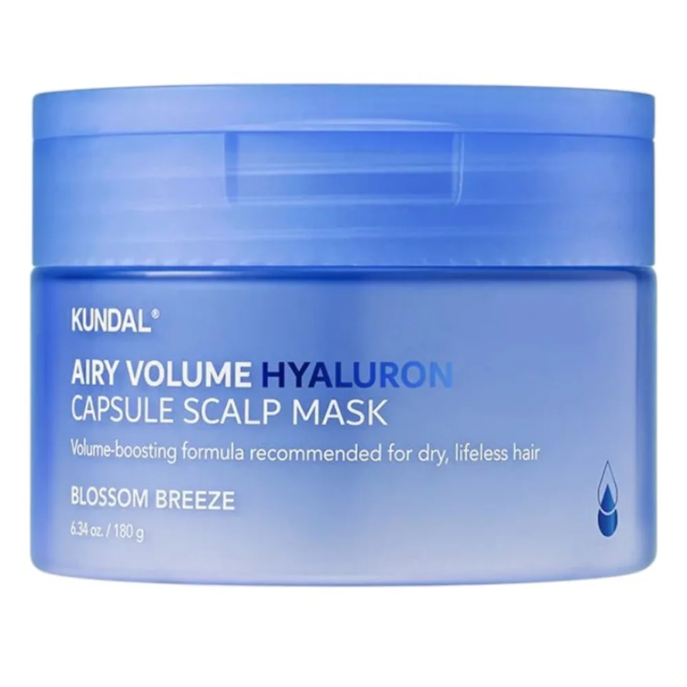 Маска для кожи головы Kundal Hair (Airy Volume Hyaluron Capsule Scalp Mask с гиалуроновыми капсулами 180 г)