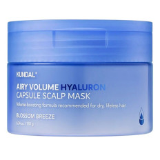 Маска для кожи головы Kundal Hair (Airy Volume Hyaluron Capsule Scalp Mask с гиалуроновыми капсулами 180 г)