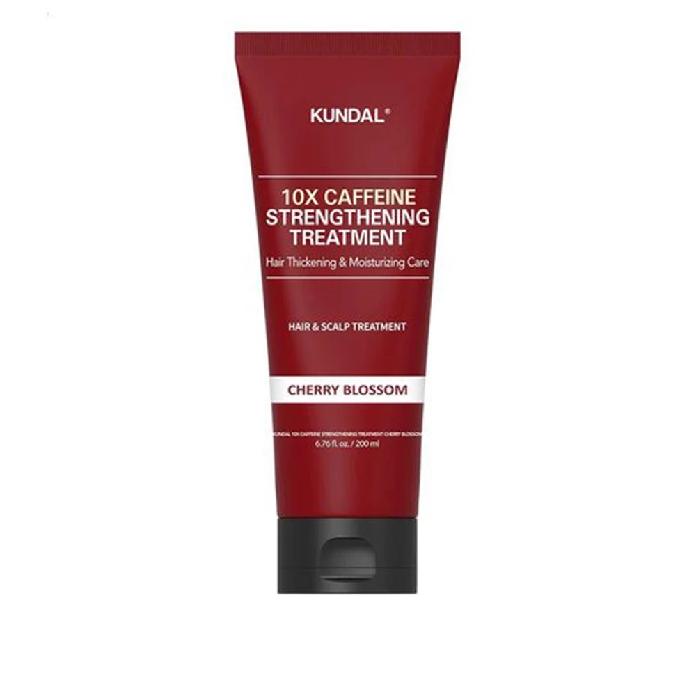 Кондиционер против выпадения волос Kundal Hair (10X Caffeine Strengthening Treatment с кофеином Cherry Blossom 200 мл)