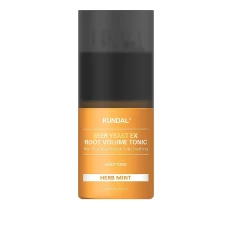 Тонік для прикорневого об'єму Kundal Hair (Beer Yeast Ex Root Volume Booster Herb Mint 100 мл)