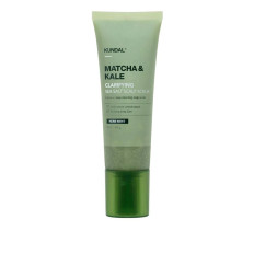 Скраб для кожи головы Kundal (Matcha&Kale Clarifying Sea Salt Scalp Scrub Herb Mint 200 г)