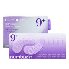 Патчи под глаза NUMBUZIN (No.9 NAD+ Collagen с коллагеном и пептидами 1 шт.)
