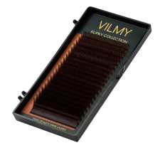 Вії для нарощування Vilmy KLIPKY Chocolate 20 ліній mix 5-12 (C 0.10)