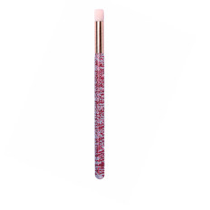 Щеточка для очистки ресниц NoName Lashes (Красная глитерная прямая)
