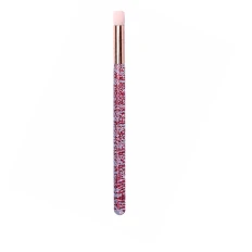 Щіточка для очищення вій NoName Lashes (Червона глітерна пряма)