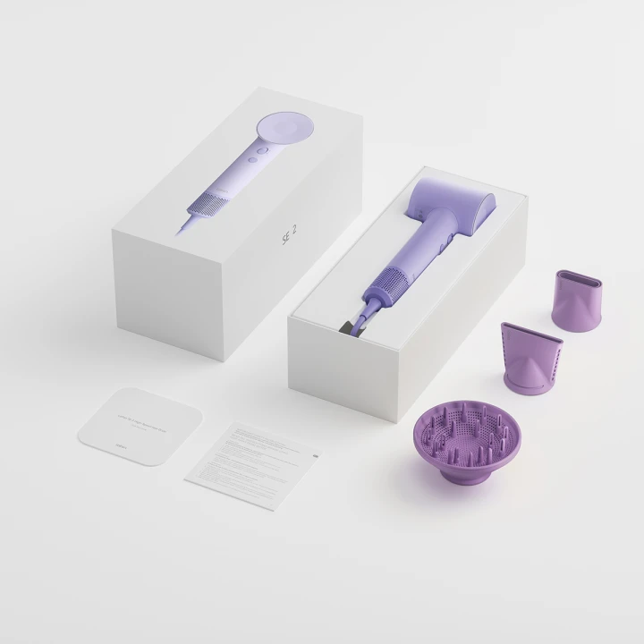 Фен для волос Laifen (SE 2 3 насадки Purple)
