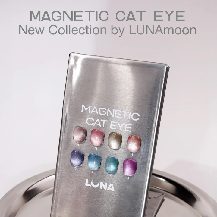 Гель-лак котяче око LunaMoon 8 мл (Magnetic Cat Eye №3)