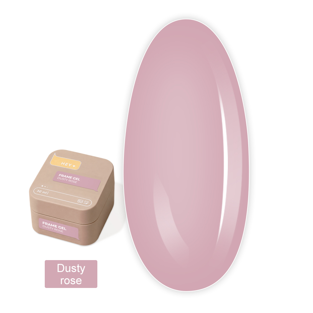 Гель Frame Gel 30 г (з пломбою-клапаном Dusty rose)