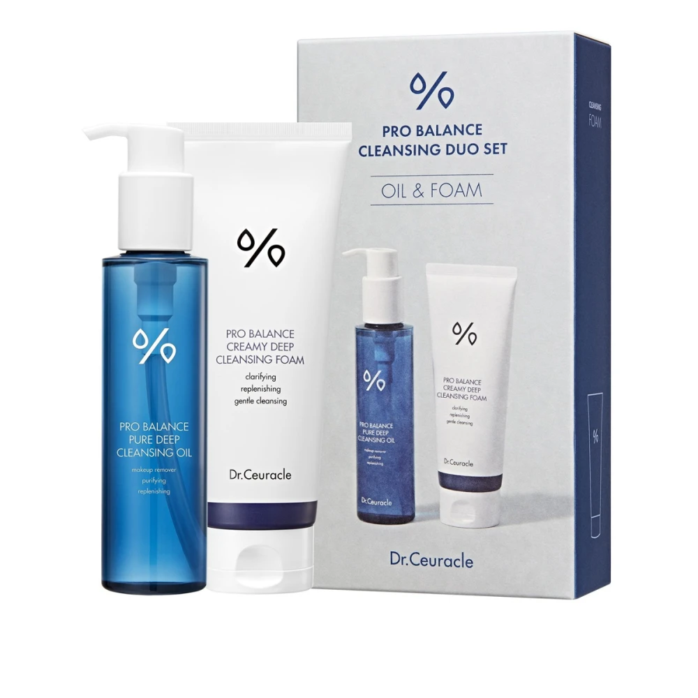 Набор очищающих средств Dr.Ceuracle (Pro Balance Cleansing Duo Set с пробиотиками 2 в 1)