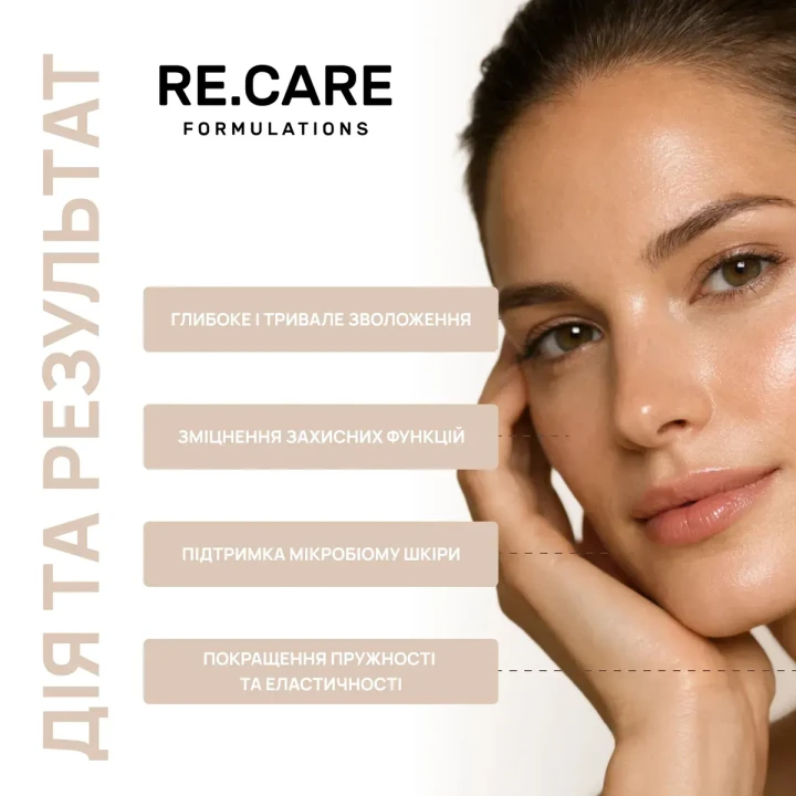 Увлажняющий крем для лица с пребиотиками Re Care (Hydration & Prebiotic Cream 30 мл)