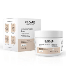 Увлажняющий крем для лица с пребиотиками Re Care (Hydration & Prebiotic Cream 30 мл)