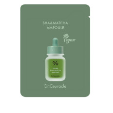 Сыворотка ампульная веганская Dr.Ceuracle (Vegan BHA and Matcha Ampoule с салициловой кислотой и чаем матча 2 мл)