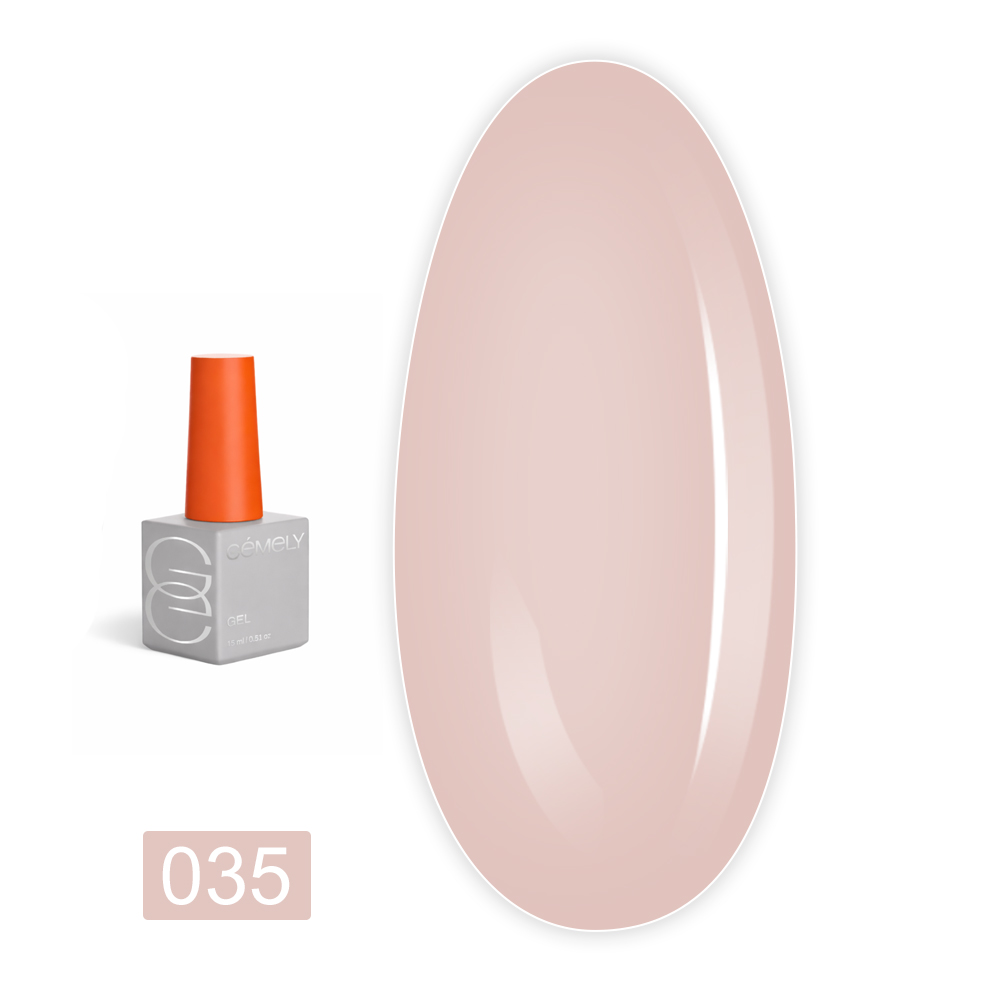 Гель для наращивания и укрепления Gemely (Fast Builder gel 035 15 мл)
