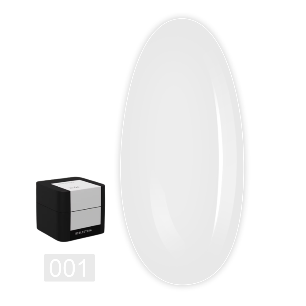 Гель моделюючий для нарощування нігтів BIBLIOTEKA (Sculpt Jelly Gel 01 Clear 20 мл)