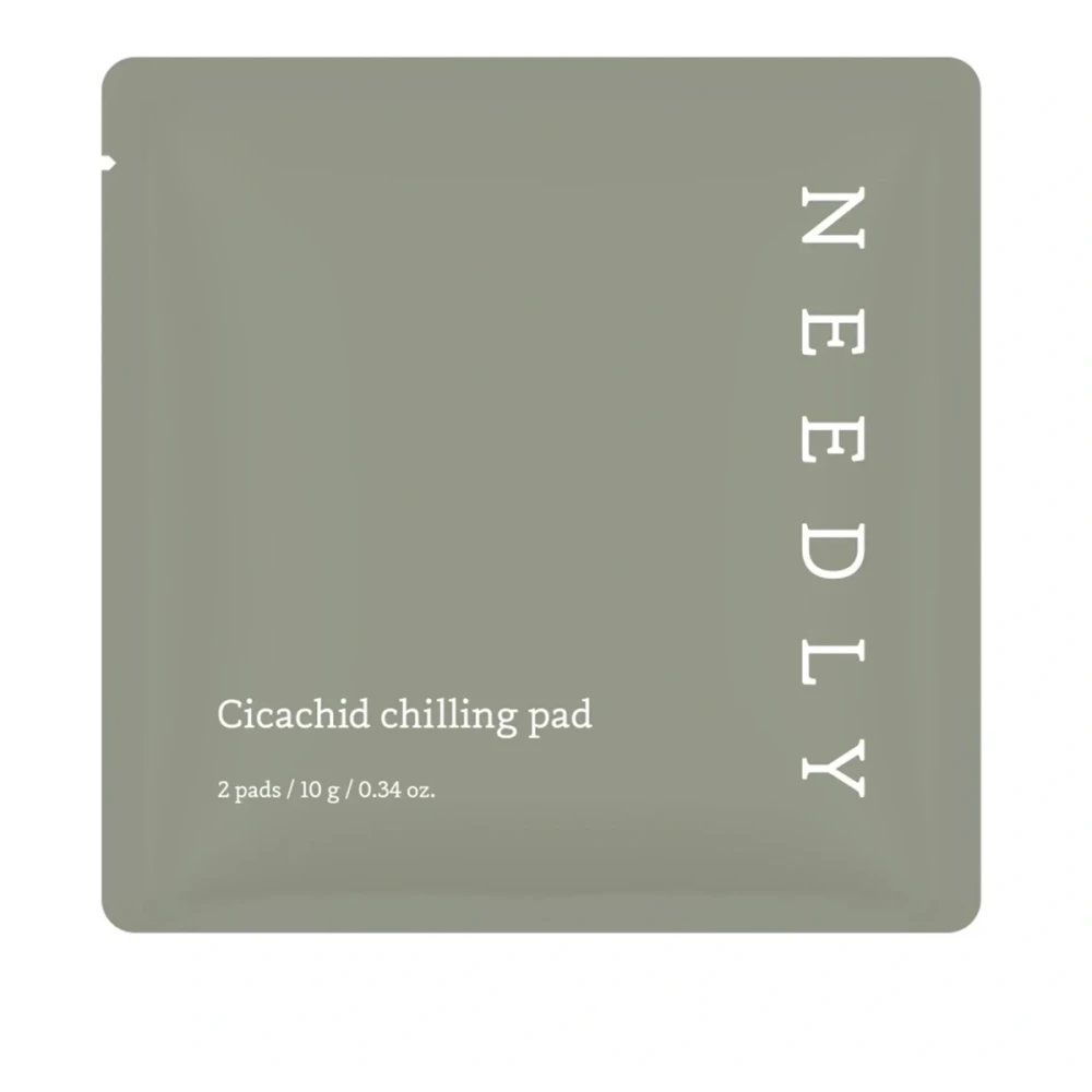 Педы успокаивающие для лица Needly (Cicachid Chilling Pad с центелой саше 2 шт.)