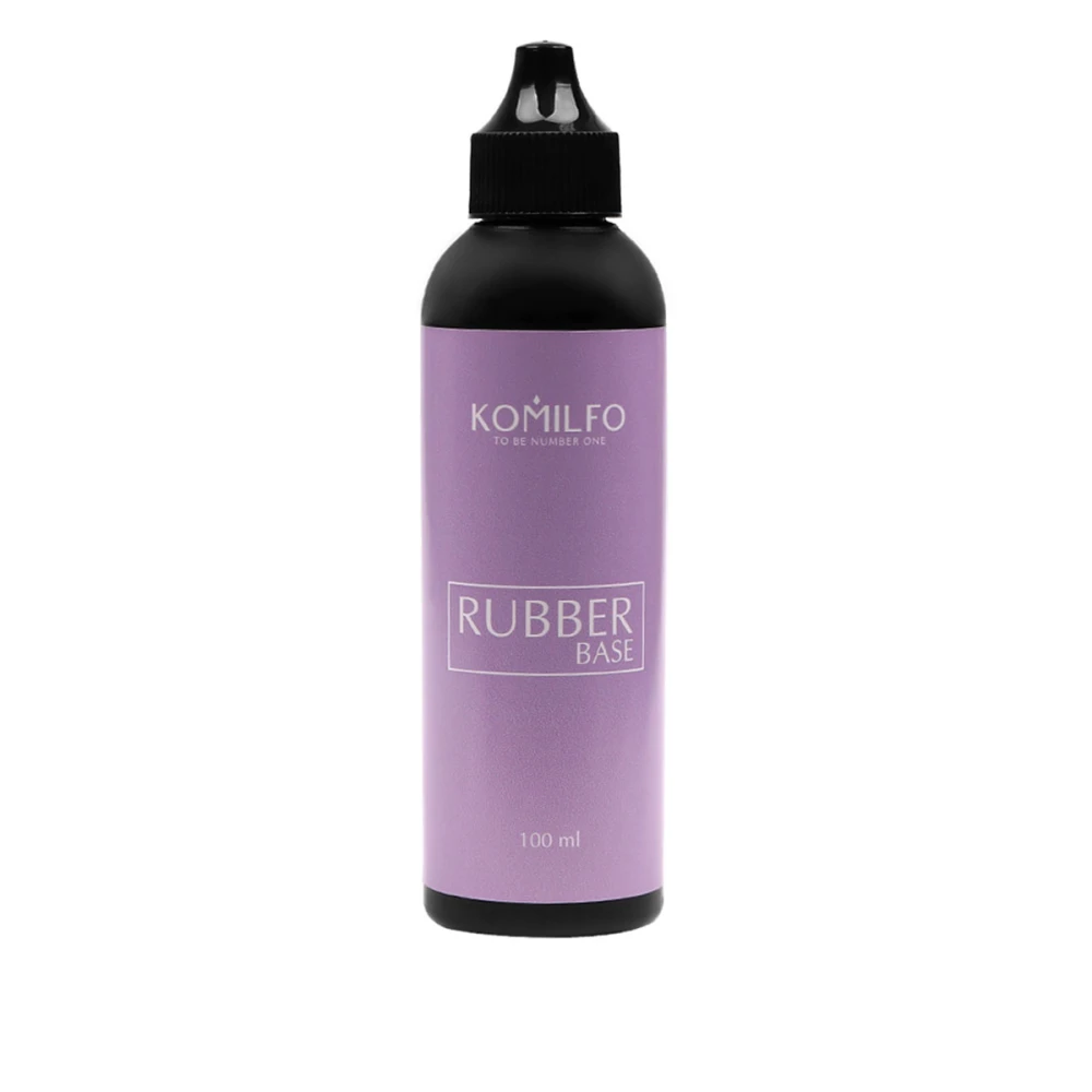 База прозора KOMILFO (Rubber base HEMA/TPO free (бочонок з носиком) 100 мл)