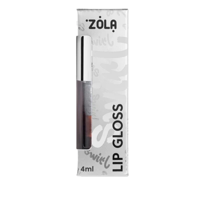 Блеск для губ Zola (SWIRL LIP GLOSS Brownie)