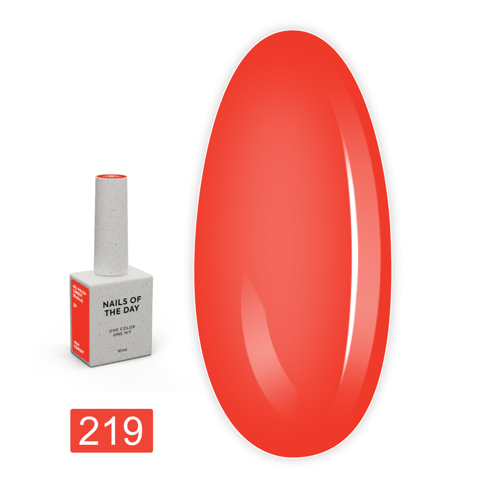 Гель-лак NailSofTheDay 10 мл (Borsch 219 Carrot [Morkva])