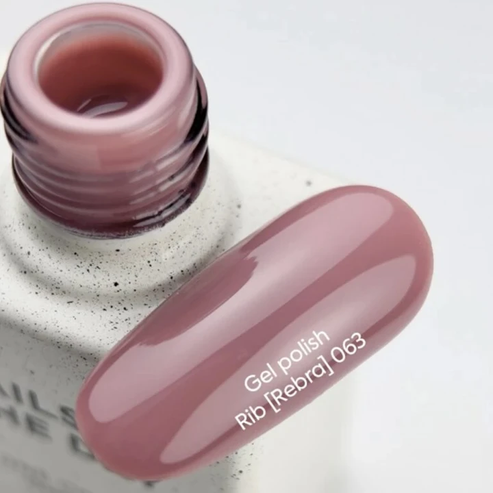 Гель-лак NailSofTheDay 10 мл (Borsch 063 Rib [Rebra])