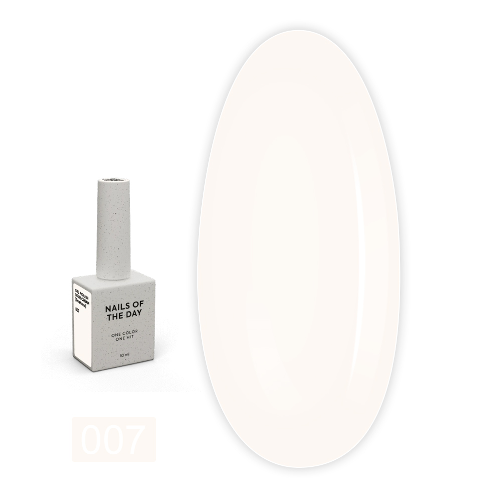 Гель-лак NailSofTheDay 10 мл (Borsch 007 Cream [Smetana])
