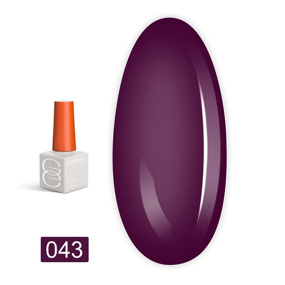 Гель-лак Gemely 6 мл (Max Color 043)