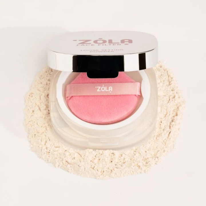 Пудра фиксирующая россыпная Zola (Face Filter 01 Translucent Beige)
