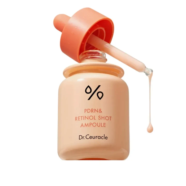 Сыворотка антивозрастная Dr.Ceuracle (PDRN & Retinol Shot Ampoule с полинуклеотидами, ретинолом и спикулами 30 мл)