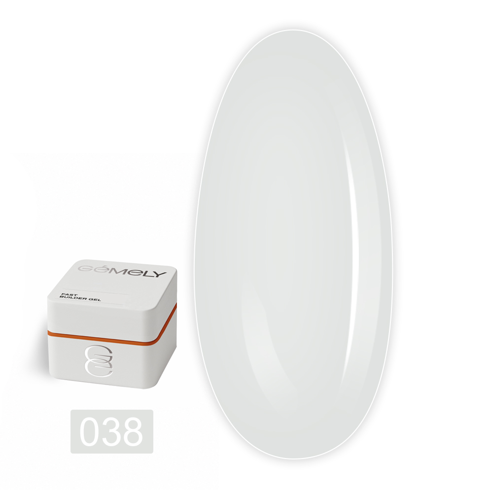 Гель для нарощування та укріплення Gemely (Fast Builder gel 038 30 мл)